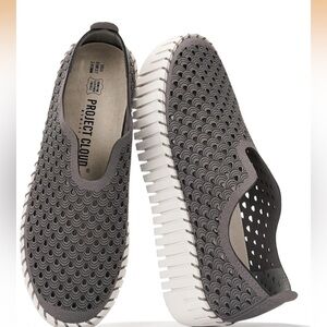 Project Cloud Gray Women's Slip-On Loafers